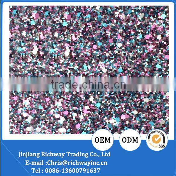 glitter fabric sheet for shoes upper making