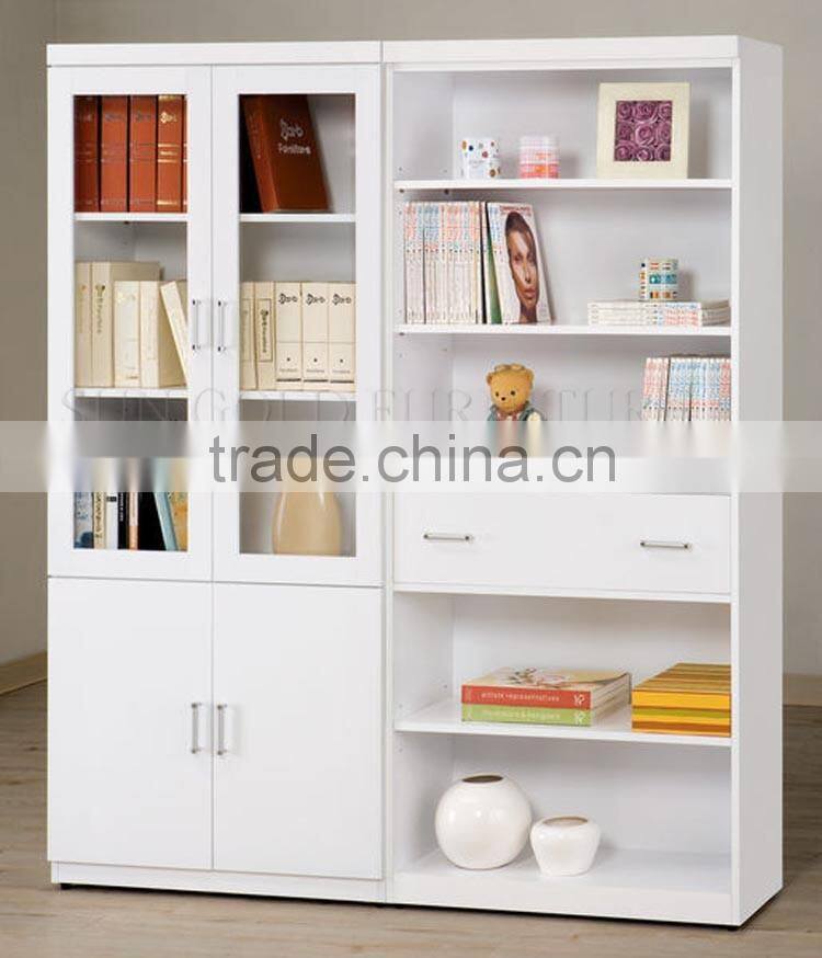 Office wood filing cabinet antique bookcase design (SZ-FCB369)