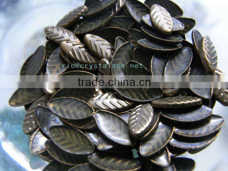 Hot fix brass stud for jeans