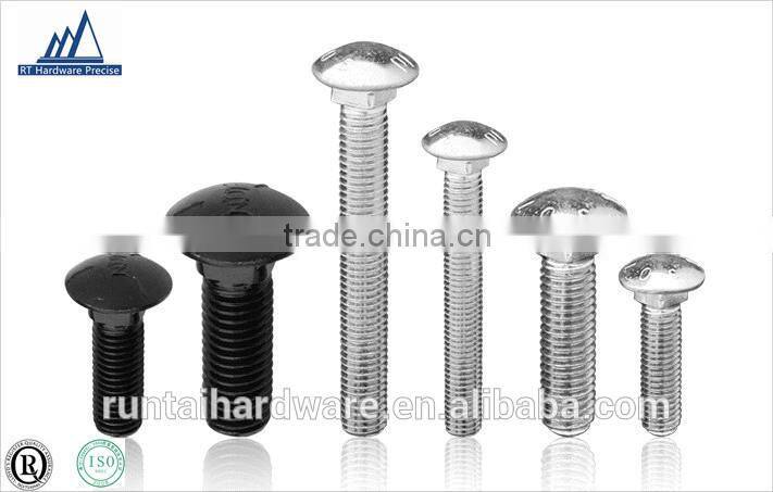 galvanized carriage and plow bolt