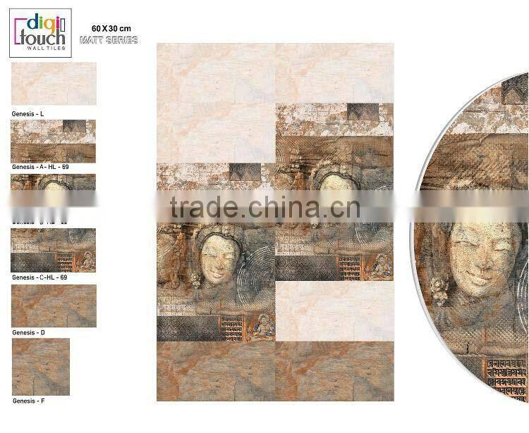 300 X 600 Matt Wall Tiles.