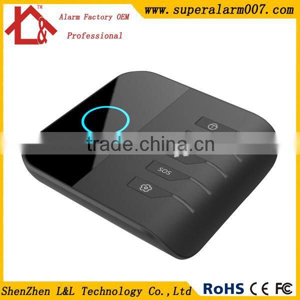 WIFI Wireless GSM Burglar Alarm System Work with Wireless RFID Keypad and IP Camera L&L-X8