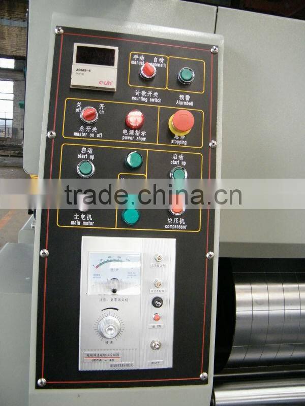 Carton thin edge slitter& creasing machinethin blade slitter and scorer