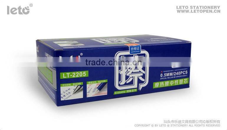 Leto erasable gel ink refill