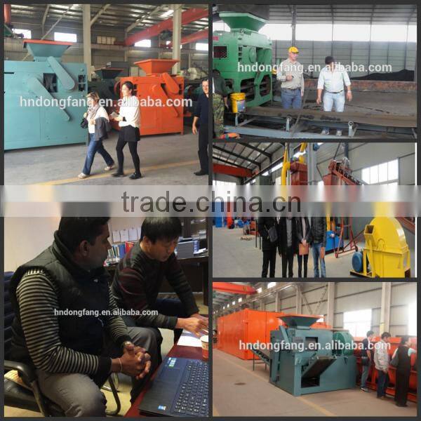 Henan manufacturer roller press iron powder briquette machine