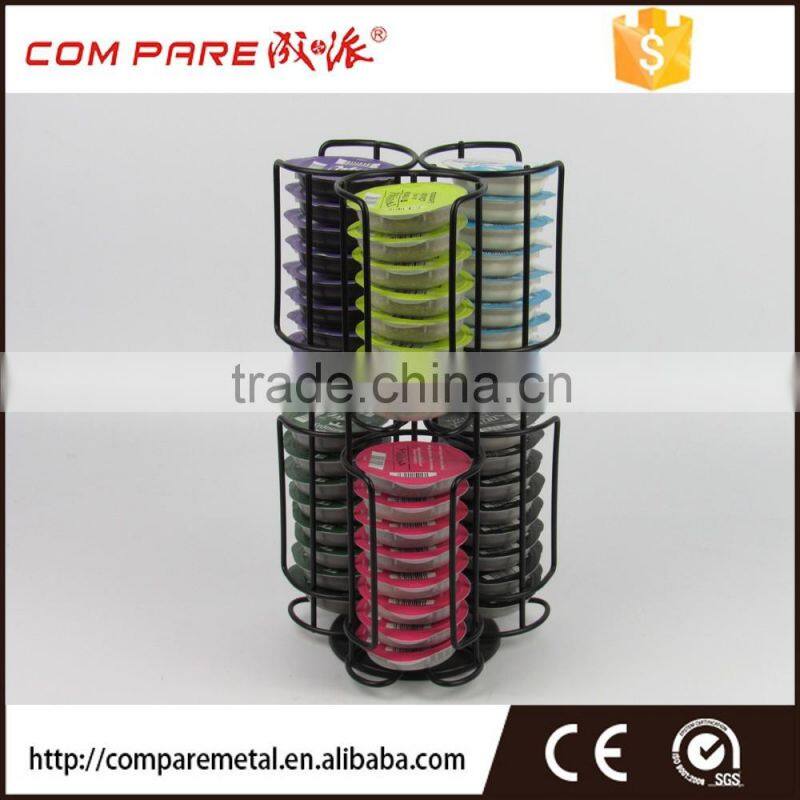 Black powder coated tassimo capsule holder