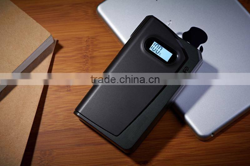 Customized Logo Wireless Earphone 4.0 13000mAh Portable LCD Display Power Bank