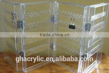 GH-RZ353 Shenzhen Guihe Shatterproof design acrylic earring display stand