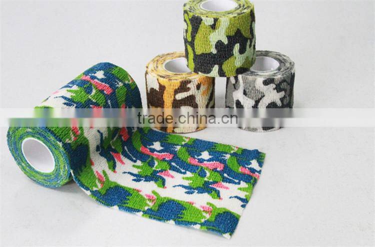 Nonwoven horse care self adhesive vet wrap elastic cohesive bandage