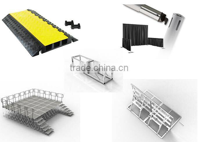 Portable stage rental outdoor stage , aluminum stage