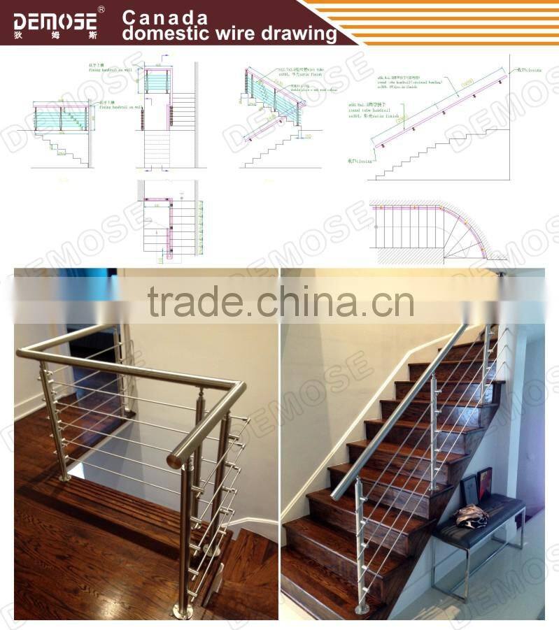 sale used safety rails for balconies/balcony railing price DMS-B2503