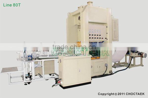 Foil scrap collecting system (including sucker and compressor)