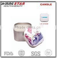 40g china new design scented white candle