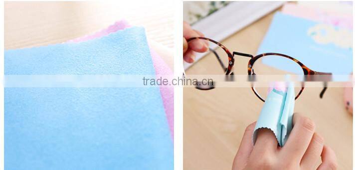 Super water absorbability and perseverance Microfiber Glasses Cloth