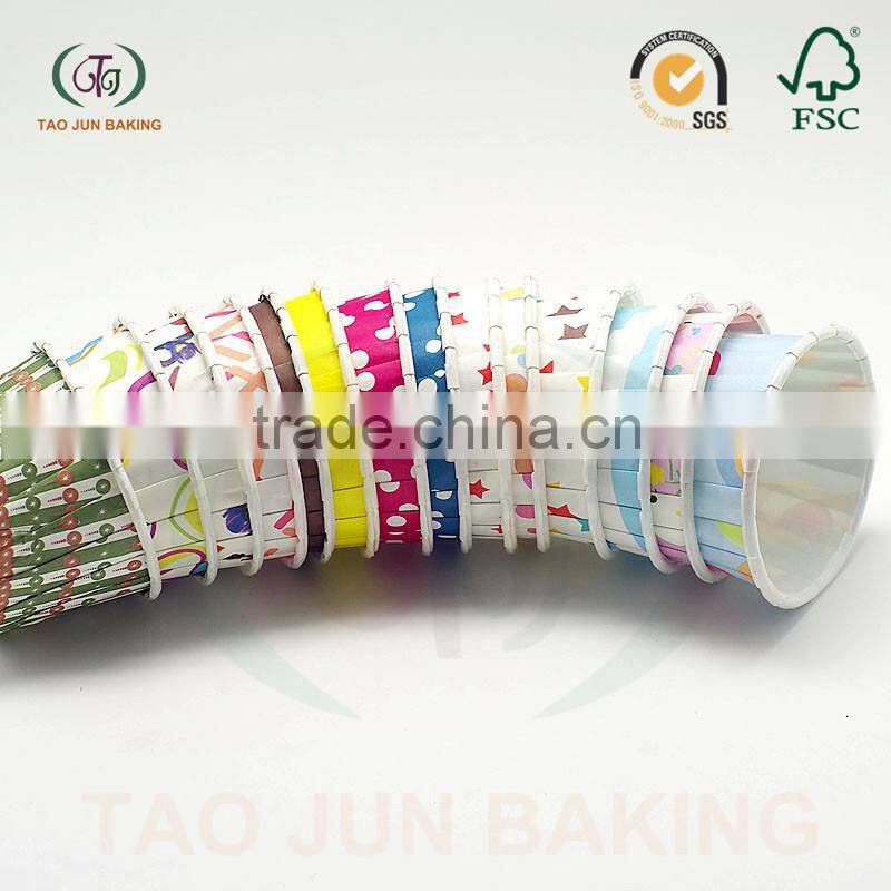 Cake / Egg Tart / Toast/ paper packaging decoration Size 13cm