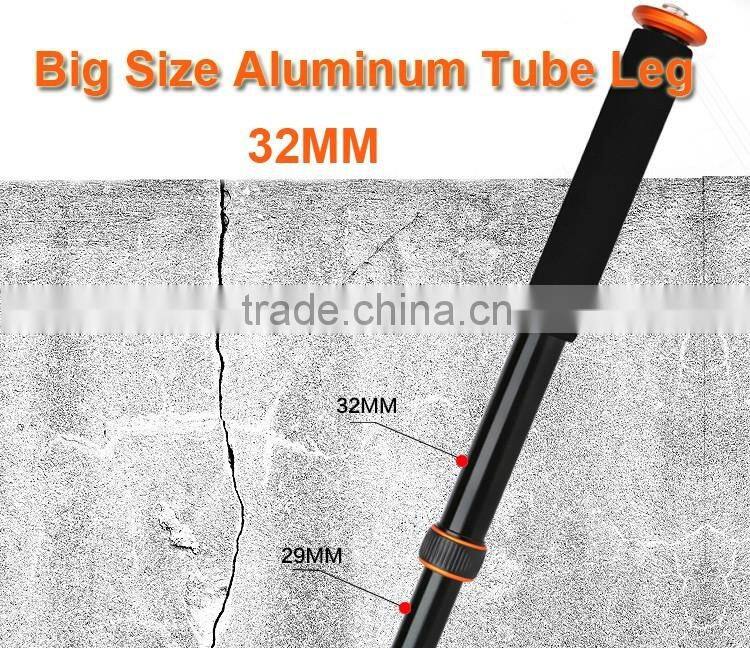 Portable Monopod Camera Aluminum Monopod Alpenstock L-401