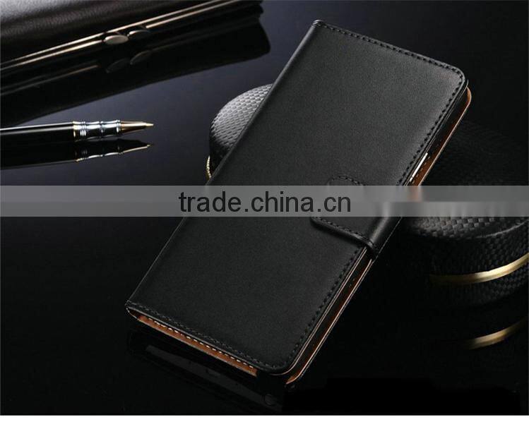 Hot sale genuine leather for Le Max Pro flip cover case