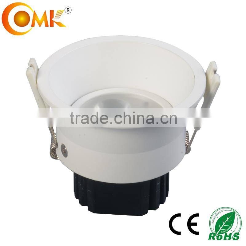 Pure Aluminum 220v recessed ceiling light 3w 9w Bridgelux CRI>80 square led module for ceiling lamp dimmable