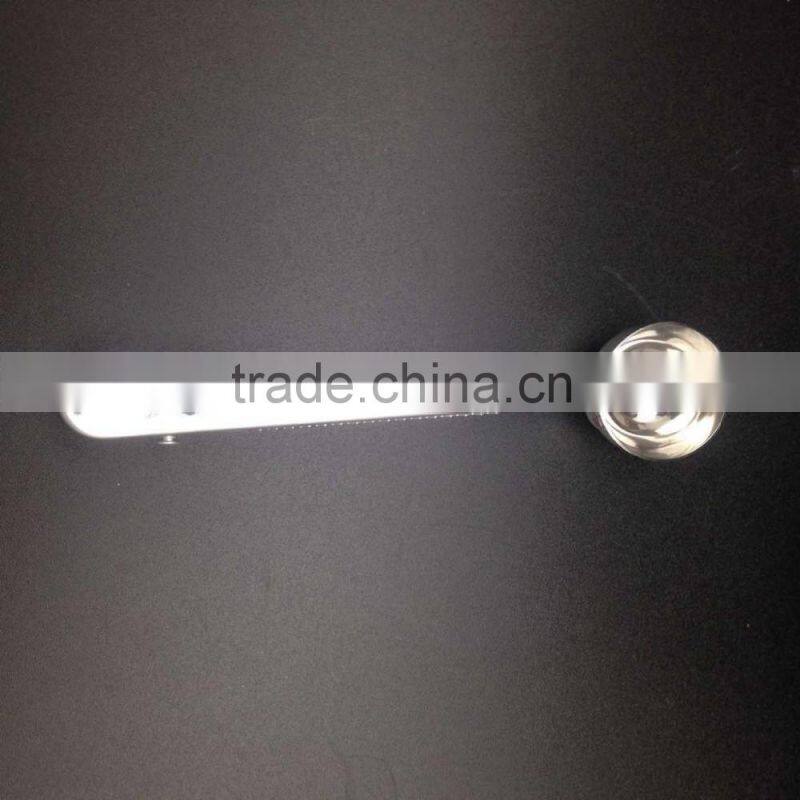 201/304 stainless steel coffee scoop with clip