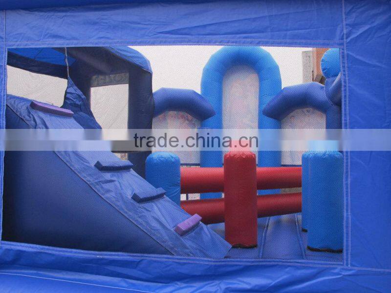 Frozen inflatable slide bounce house for sale, hot sale inflatable slide jumping house