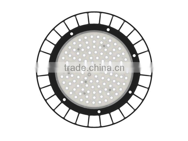 IP65 100w round led high bay light with UL DLC list waterproof lighting fixtures