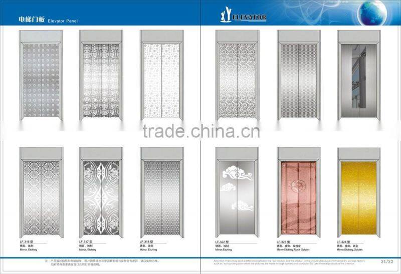 Cheap Stainless Steel Door Panel Elevator Parts