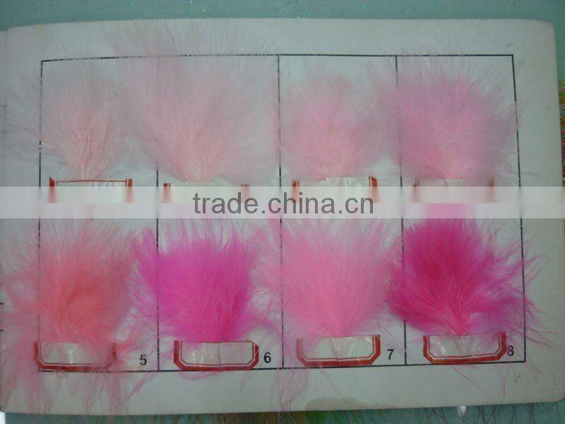 multi colored dance costume marabou feather fan LZJXM00865