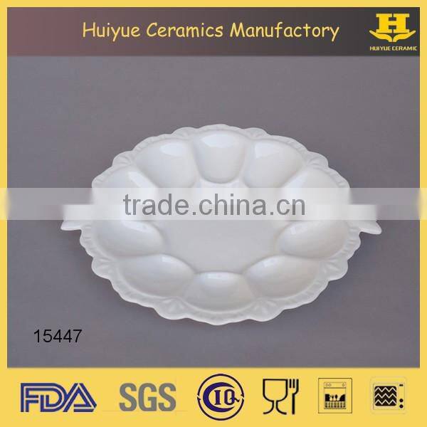 factory direct customize ceramic egg cup, cap shaped egg cup