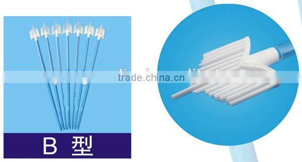 20mm length Medical Cervical Cytology Brush of different colors
