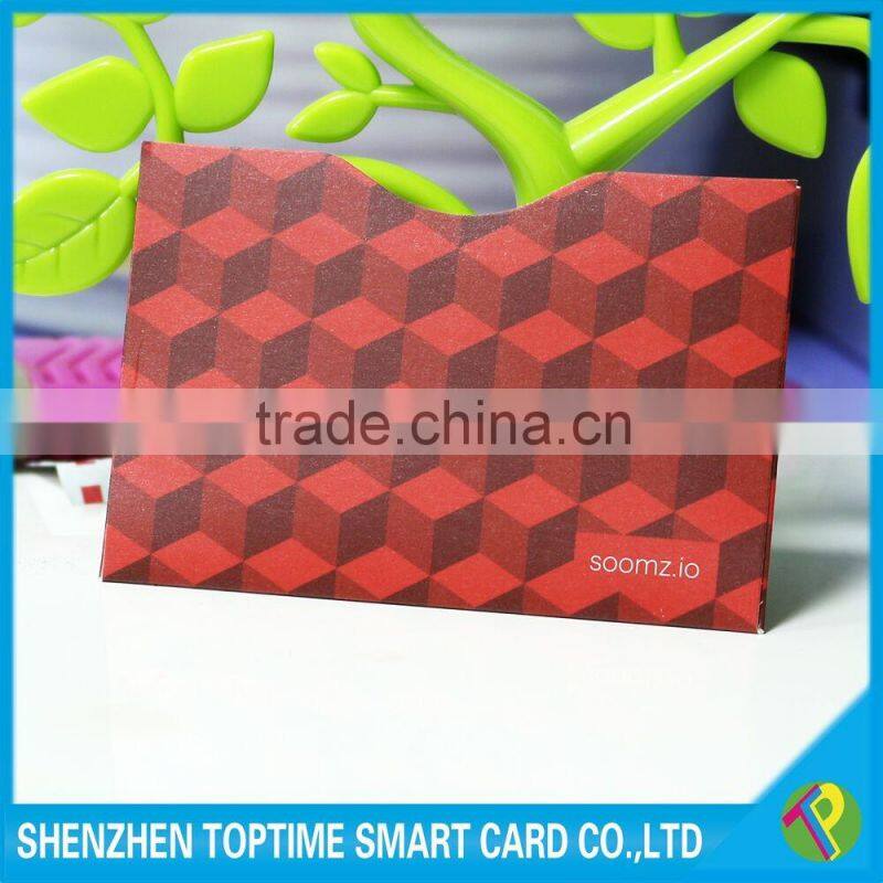 142x100mm custom rfid passport holder with aluminum foil paper