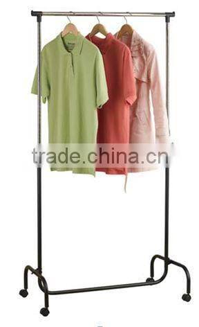 2015 fashion removable metal garment clothes rack