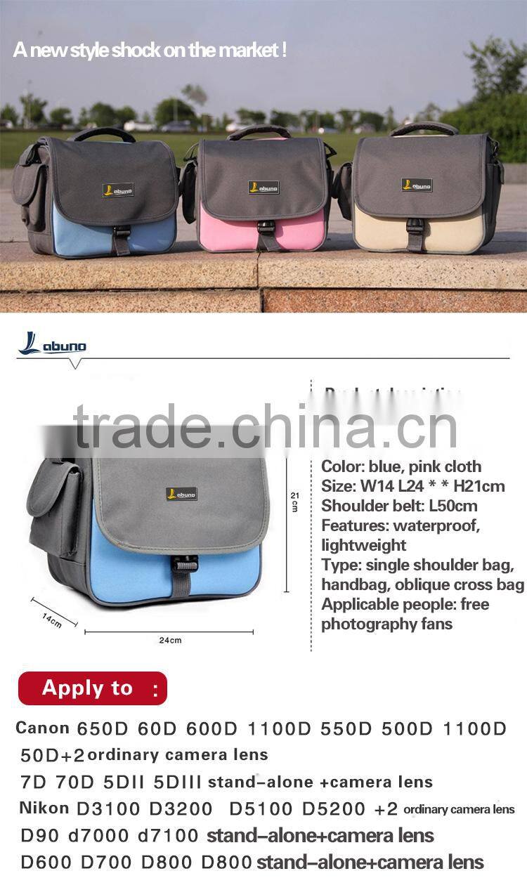 China factory dslr camera bag /waterproof camera bag for camera