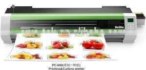 PC-500 printer printing and cutting plotter machine to print vinyl sticker