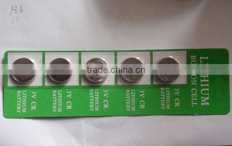 lithium battery manufacturer CR2032/CR2025/CR2450 button cell