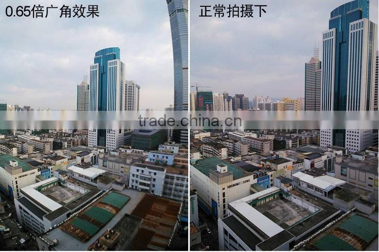 New product launch in china!Universal Clip 0.65X Wide Angle Macro Camera Lens For mobile phone