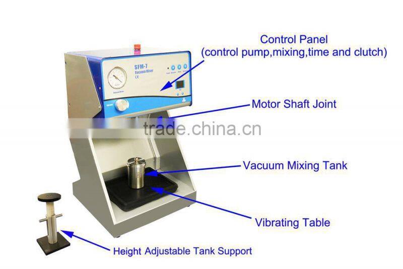Compact Vacuum Mixer with Vibration Stage for sale