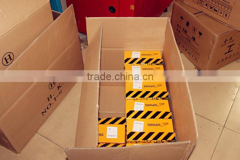 Middle cut safety shoe with steel toe and steel plate, HW-2034