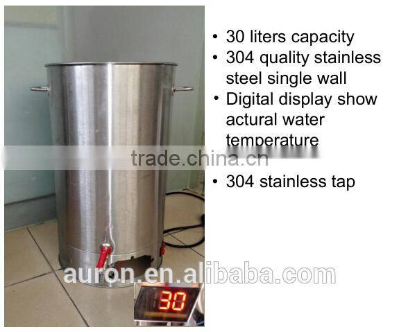 30L MASH TUN, HOME BREWING EQUIPMENT, MINI BEER BREWING MACHINE, 30L WINE DISTILLER