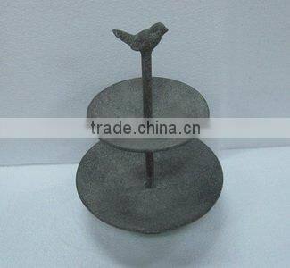 090071F-2-2Tiers Finch Metal Holder