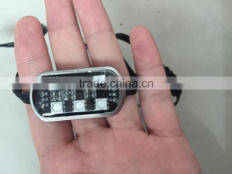 6pcs LED Rock Light with Remote control with flashing