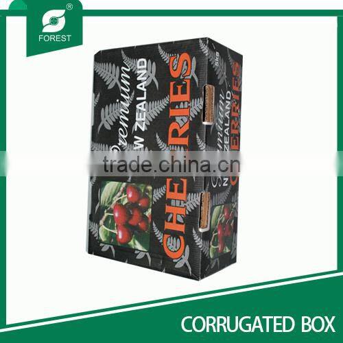 Fruit packaging box cherris cartons corrugated box