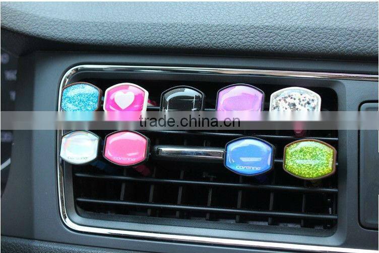 2015 aroma car perfume for air condition vent freshener