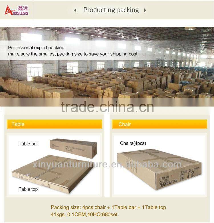 A0831 neoclassical furniture dining table rubber wood