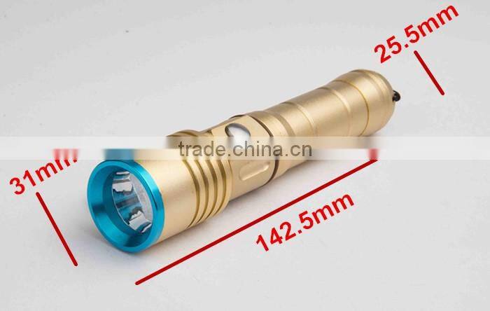 Onlystar GS-9501 Camping emergency usage campass high power outdoor geepas rechargeable led flashlight