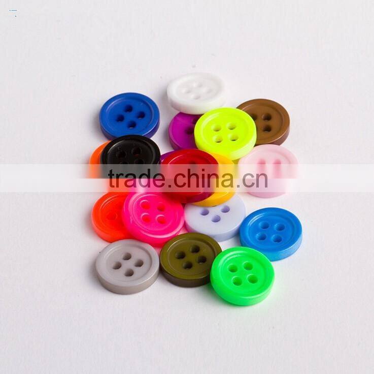 Colorful resin Bread buttons for children sweater decoration accessoris button