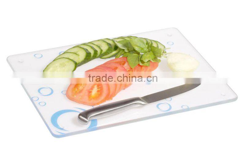 Rectangle shape tempered glass cutting board for sublimation printing
