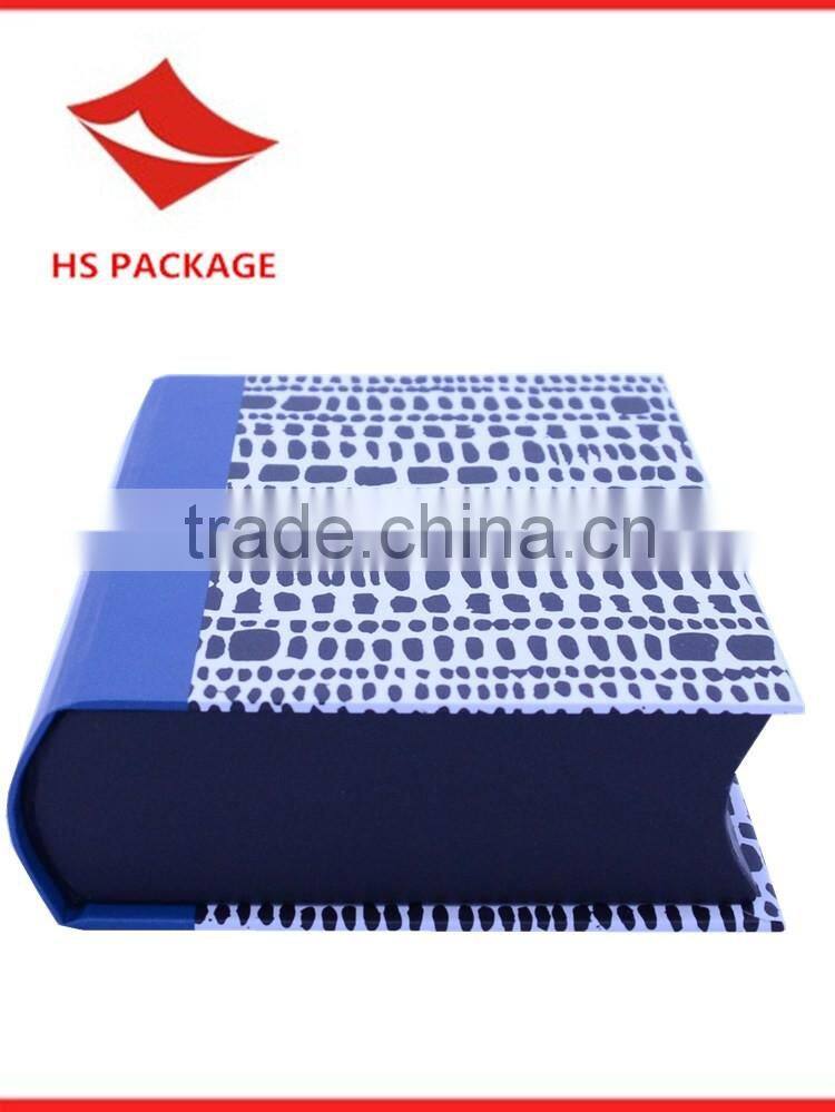paper nested book shape box .
