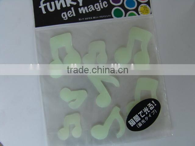 2014 new window gel jelly stickers