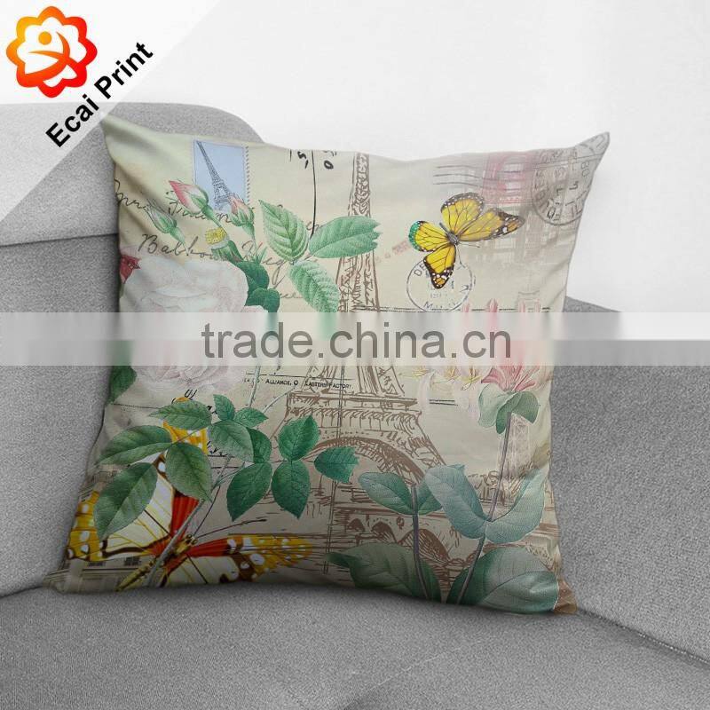 Colorful beautiful luxury custom made pillow cover with designs