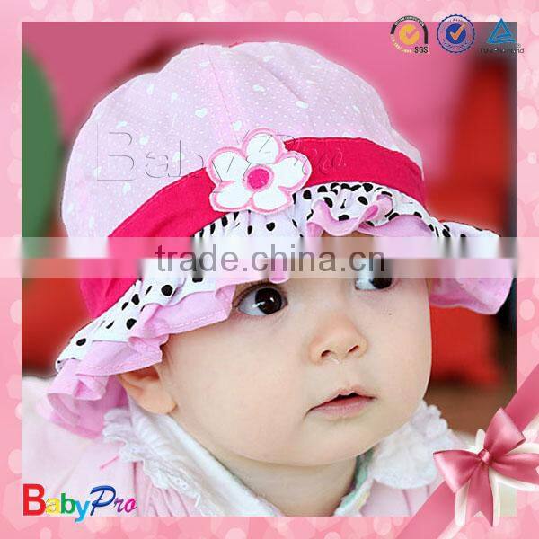 Hot Sale Eco-Friendly Baby Girl Hat Children Plain Blank Bucket Hat Wholesale